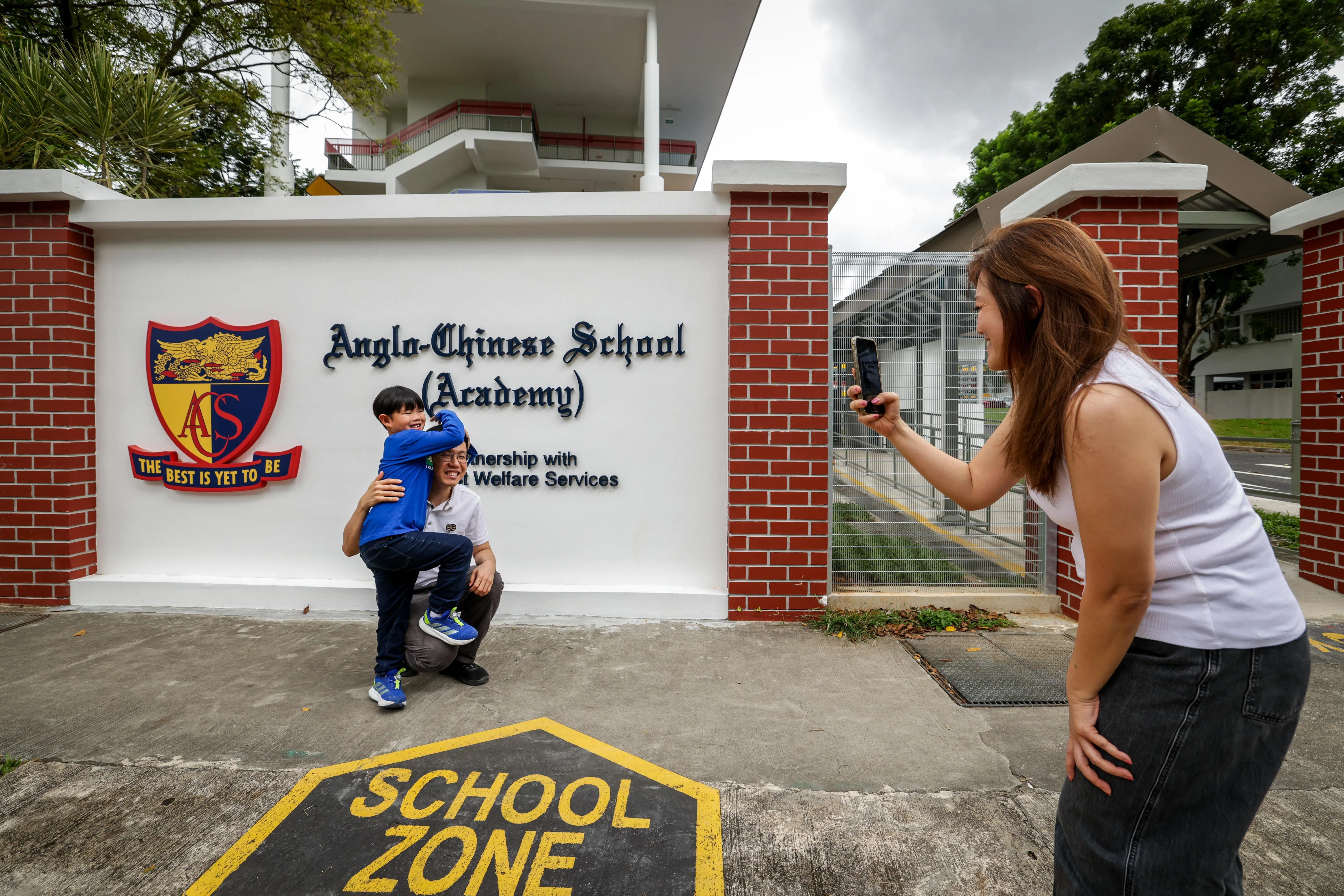 英华学院（ACS Academy）今年投入运作。学校由英华学校和卫理福利服务联办，是继新光学校、圣安德烈博育学校（St.Andrew’s Mission School）之后，又一所为自闭孩子提供主流课程的特需学校，可让学生参加全国会考。（叶振忠摄）