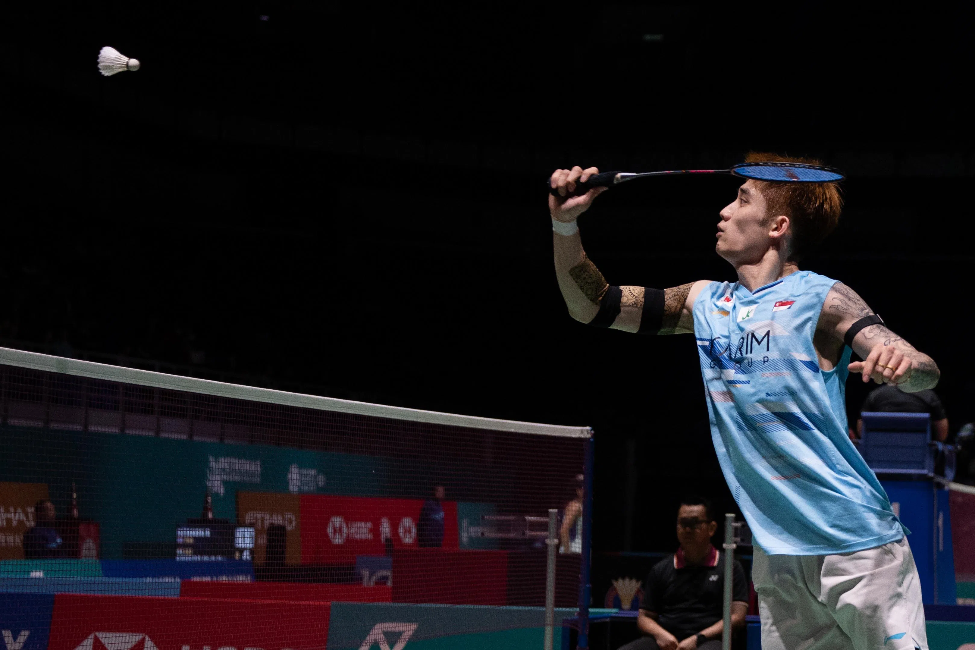 郑加恒在2026年首个赛事无缘晋级，他期待能继续提高自己的稳定性。（新加坡羽毛球总会提供）