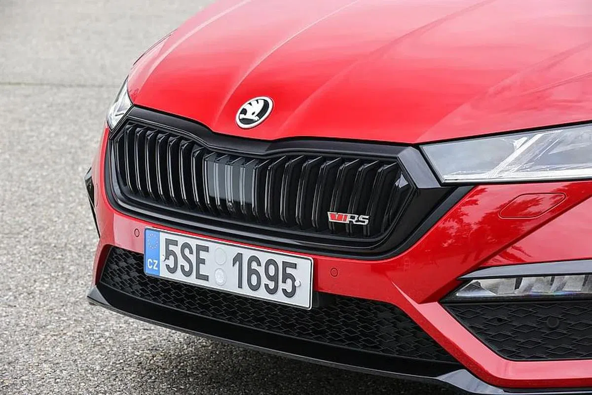 车鼻的格栅采用亮黑色饰面，给车子增添动感。（照片由车商提供）