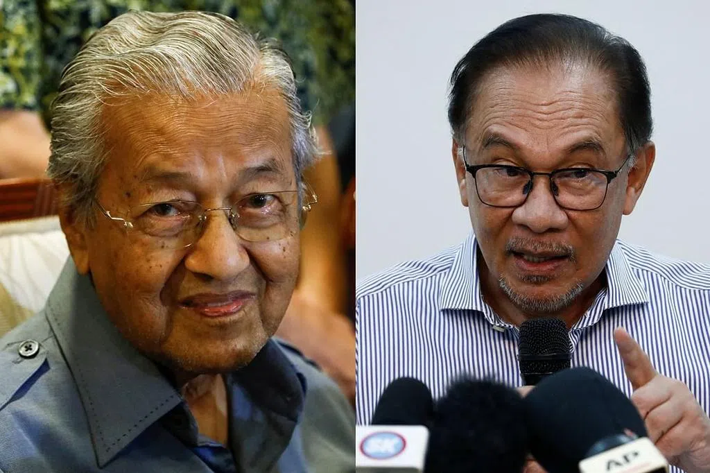 称为阻“邪恶势力”摧毁国家 马哈迪愿再与安华合作竞选