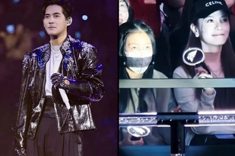 周渝民9岁女儿现身F4演唱会 高颜值眉清目秀像爸爸