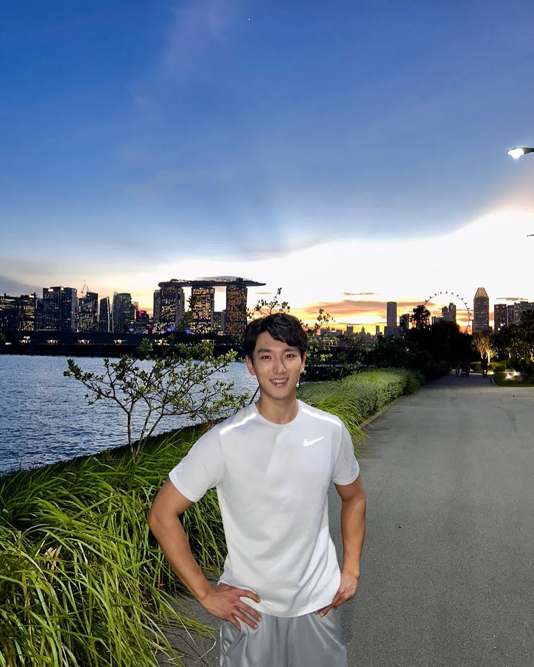 翟思铭爱好运动，自认是健身狂。（取自翟思铭IG）