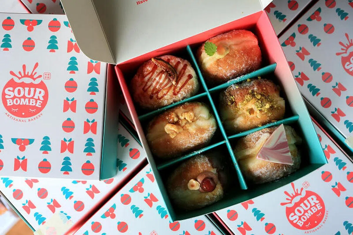 9种不同口味的甜甜圈。（图/档案照）