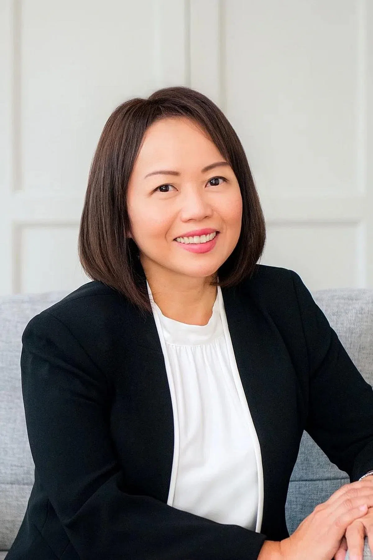 林宛嬑说企业必须为员工提供有效的会议通讯工具。（罗技提供照片）