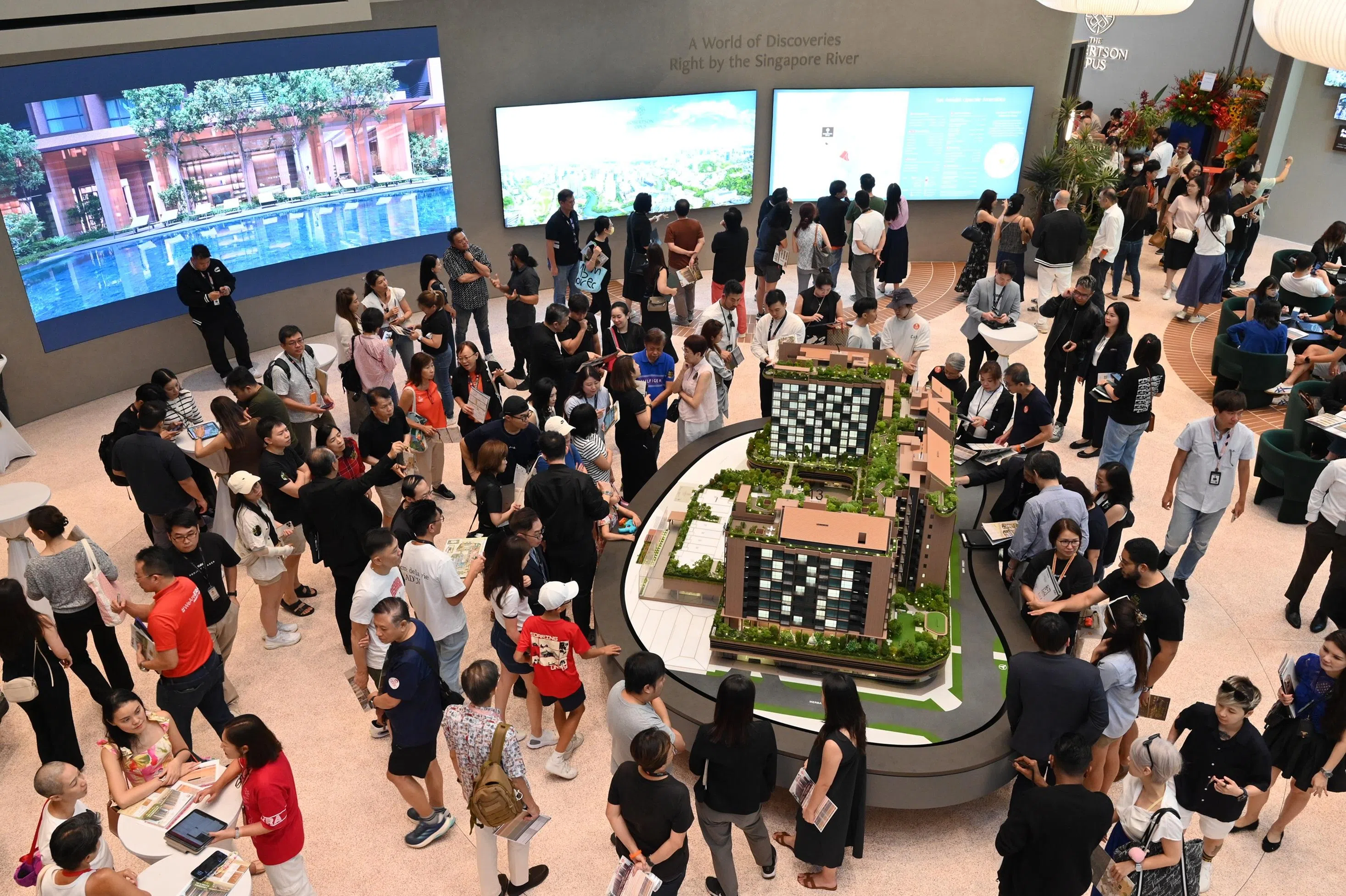 罗奥湾的三卧房和四卧房单位最受欢迎。83%的买家是新加坡公民，另有16%是来自中国和印度尼西亚的本地永久居民。（星狮地产提供）