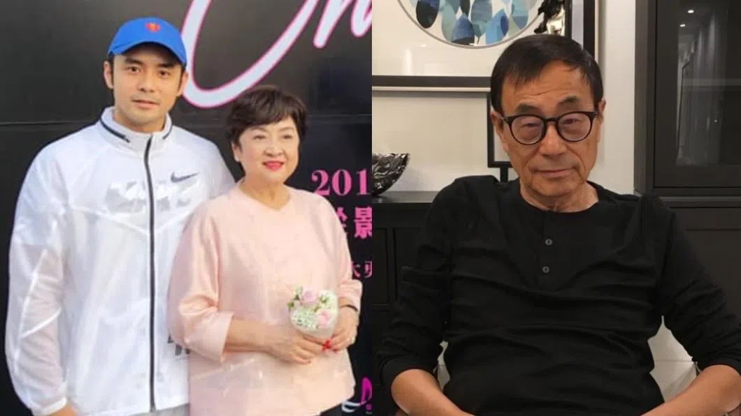 刘家昌（右图）痛批前妻和儿子章立衡（左图左）贪婪、毫无廉耻。