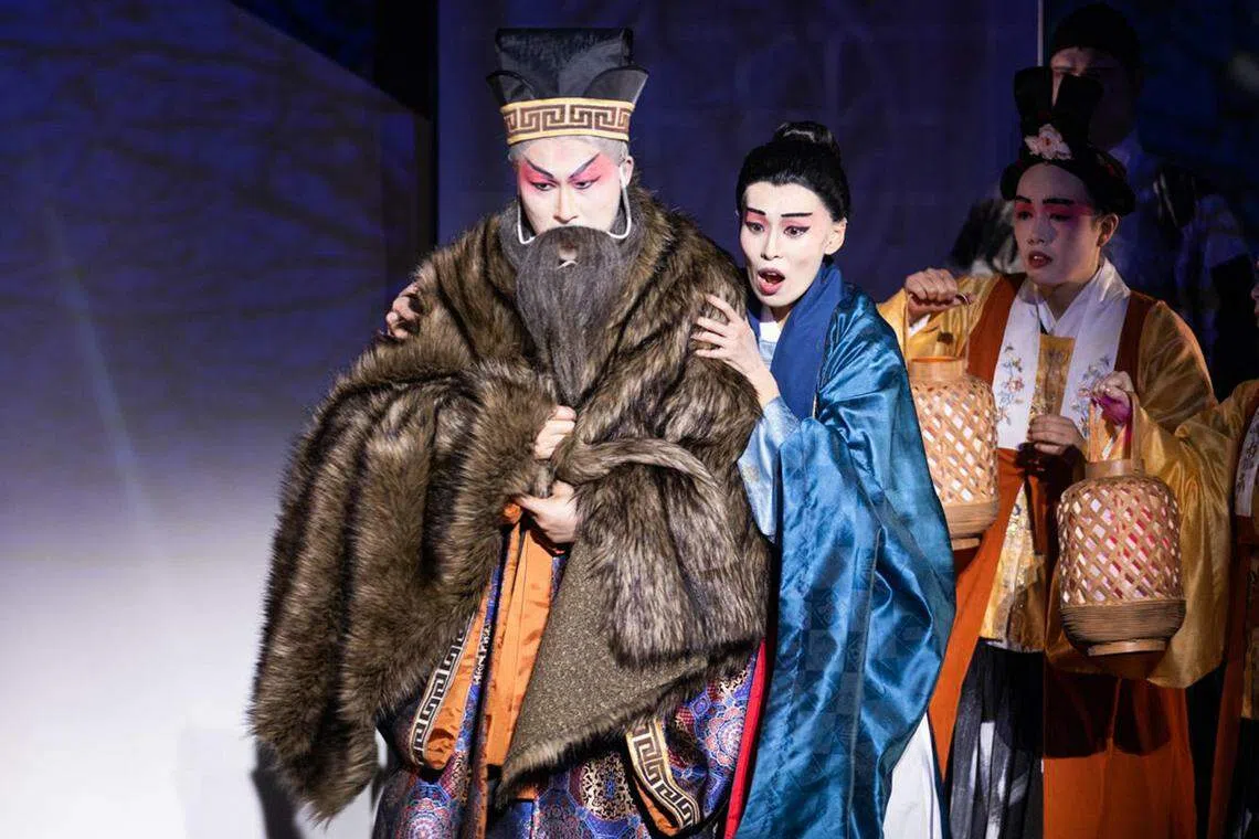 《梁祝》的制作精良，舞美、戏装都精心设计。（野米提供）