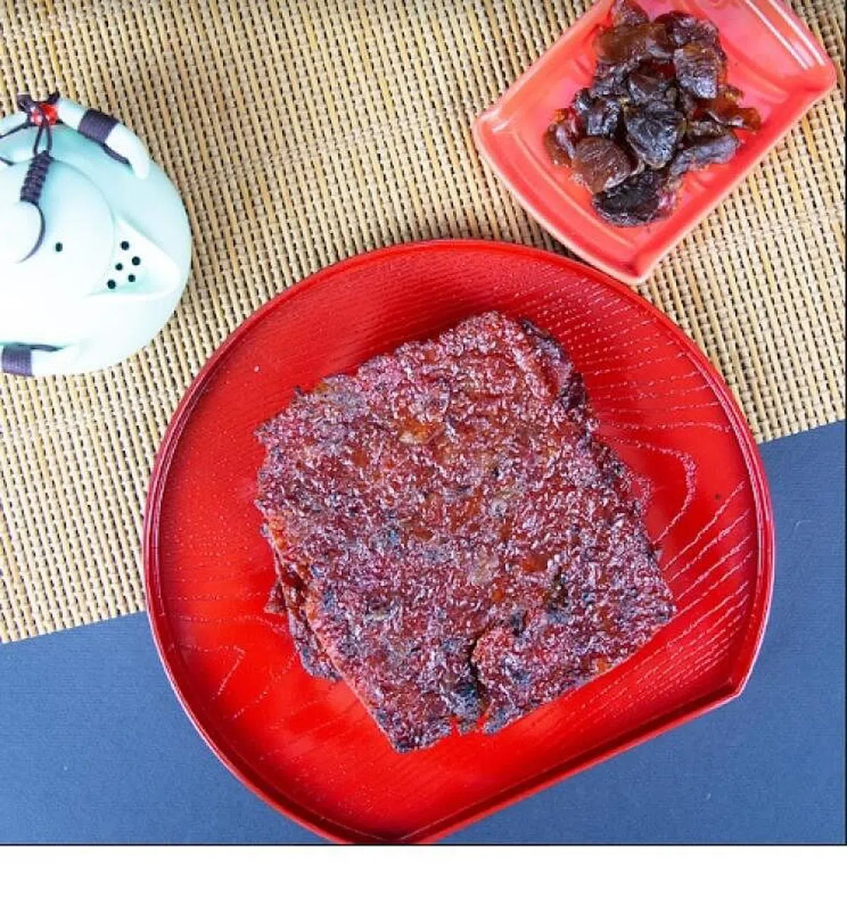 新口味龙眼肉干。（林桂叶摄）