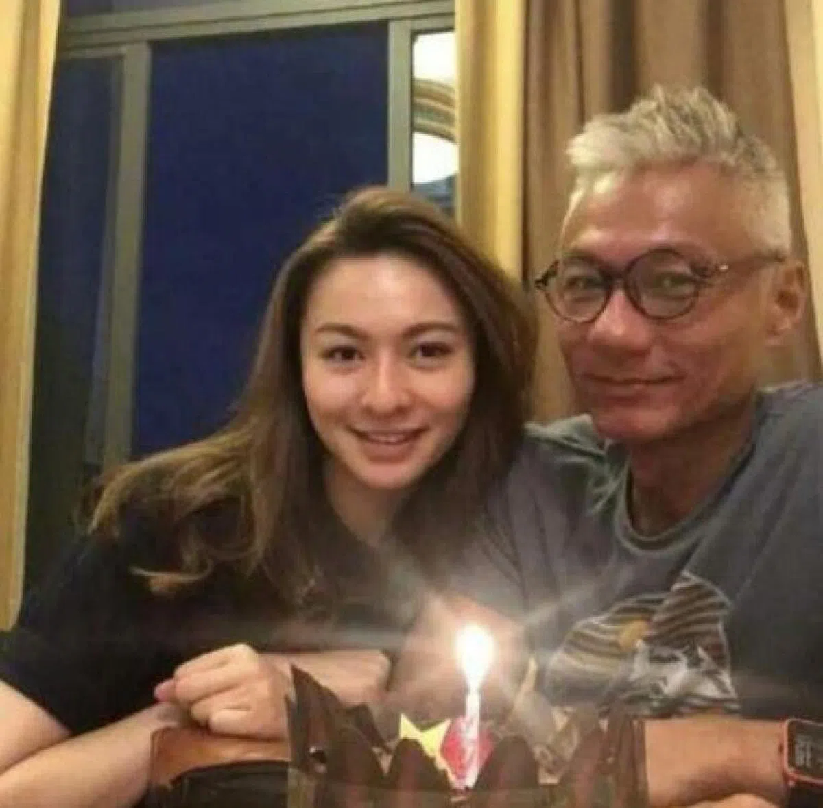 林钰洧与林俊贤。（互联网）