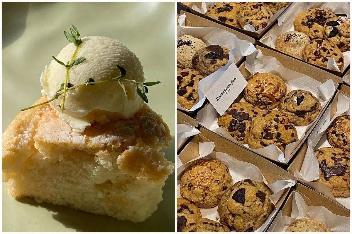 张瑞敏的纯素甜点每次开放预订都迅速销售一空。（图/Raebakesvegan）