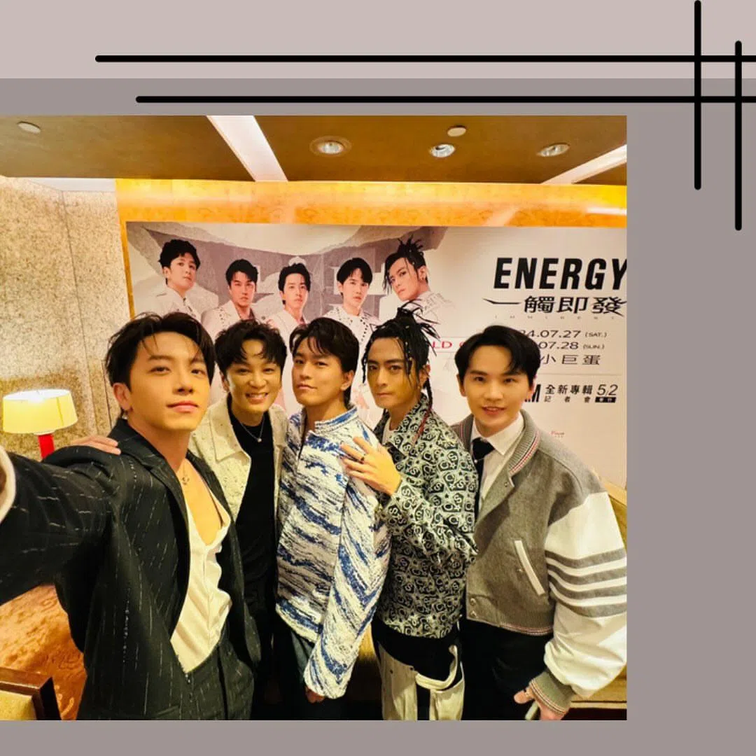 Energy暌违20年合体发新专辑“Here I Am”。（取自Energy IG）