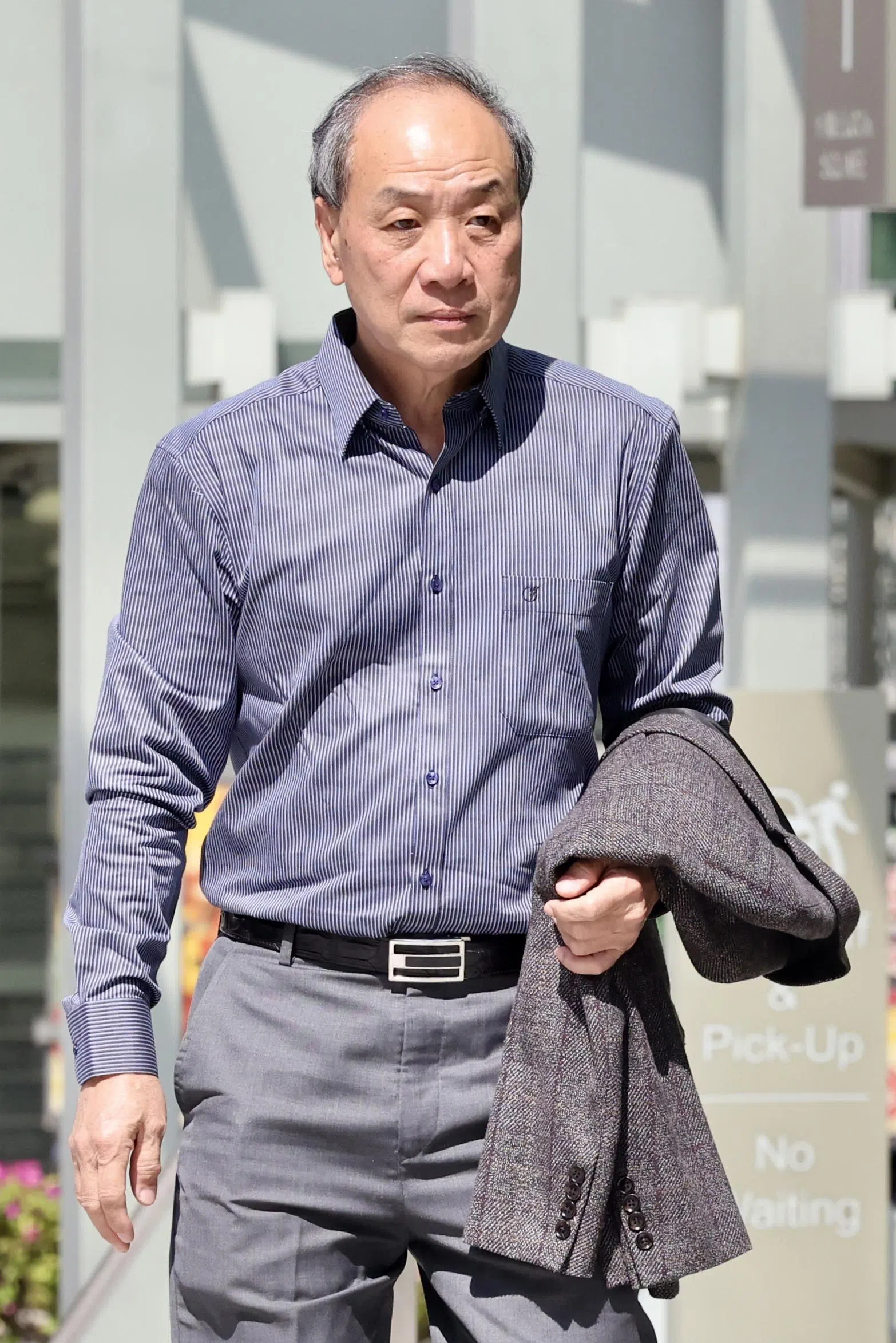 控方传召的最后一名证人是刘程强，他星期三（23日）在半小时内就完成供证。（邬福梁摄）