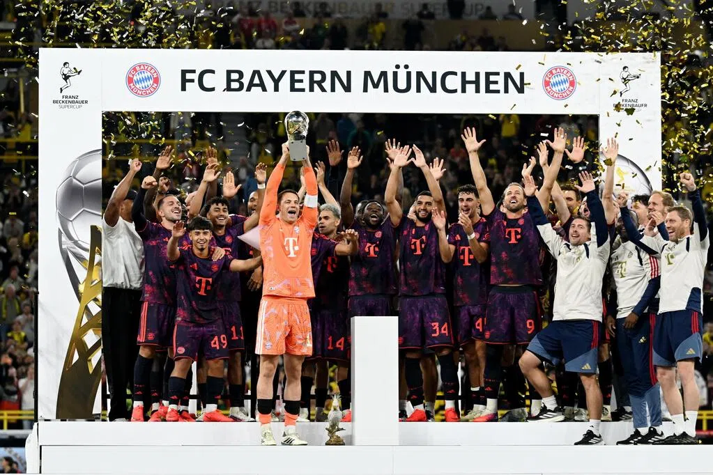 奥利塞传射拜仁胜多特 夺德国超级杯冠军