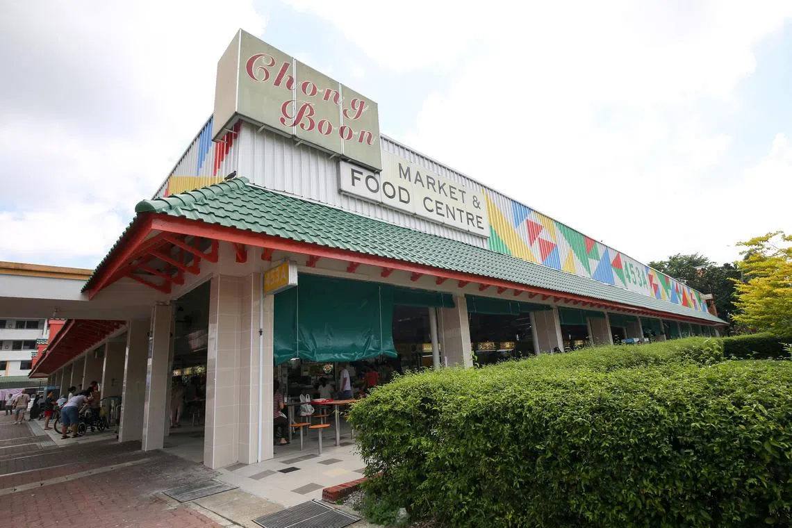 崇文熟食中心建于1979年，有28个熟食摊位。（李姿仪摄）
