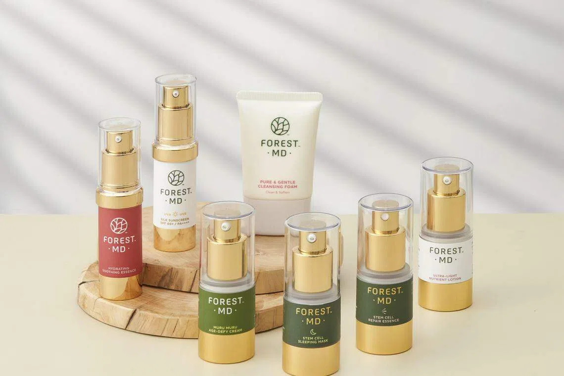 Forest MD最近推出数个畅销单品的旅行装，组成四种套组。