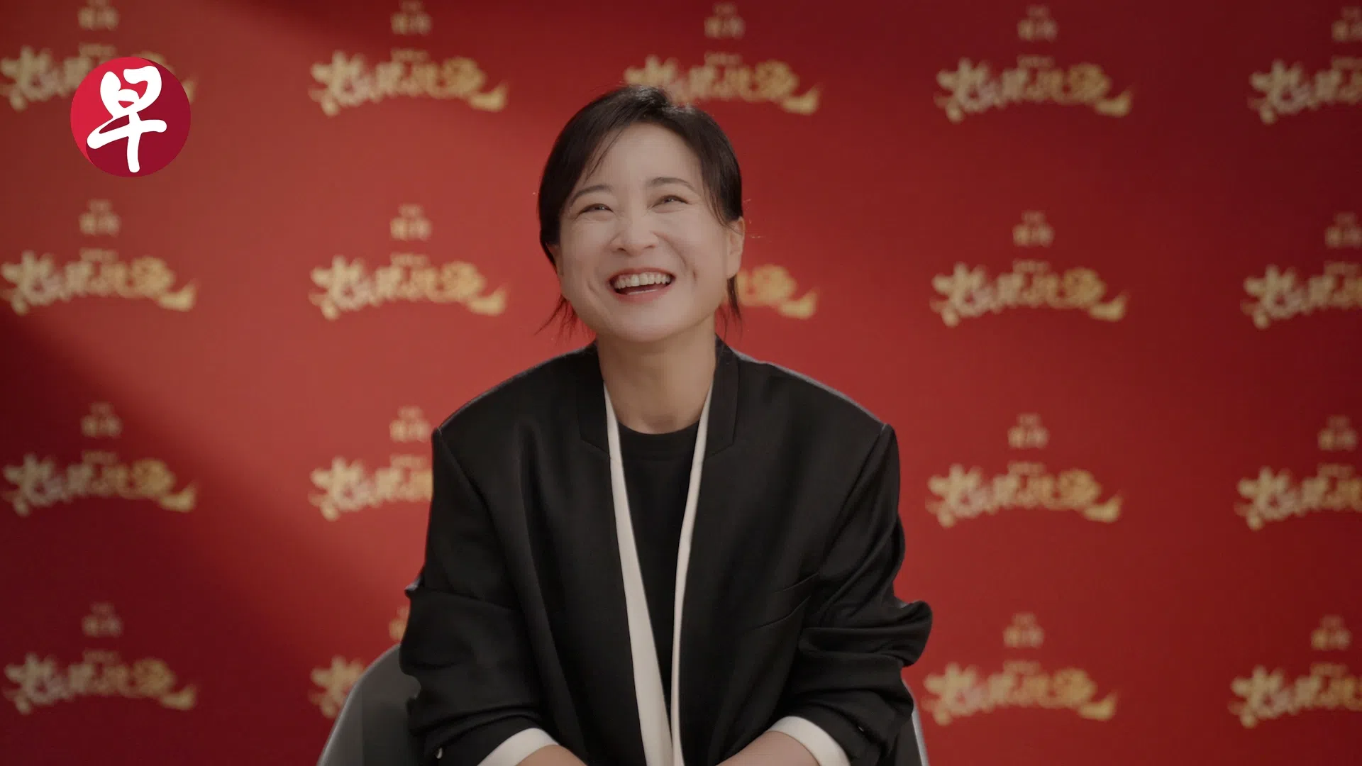 自己的电影为很多人带来能量，让贾玲感到很骄傲，觉得《热》拍得再辛苦也值得。（视频截图）