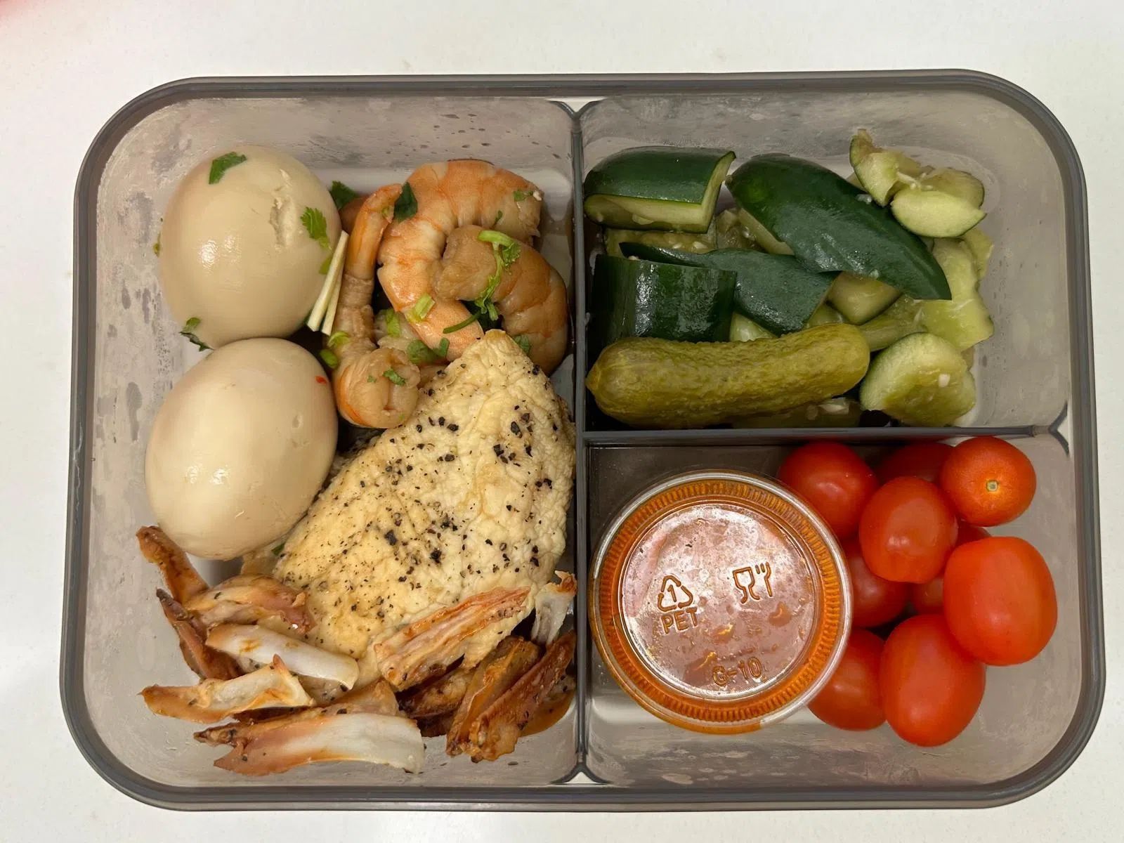 沙洋医生会利用不同烹饪手法，增加蔬菜的风味。（受访者提供）