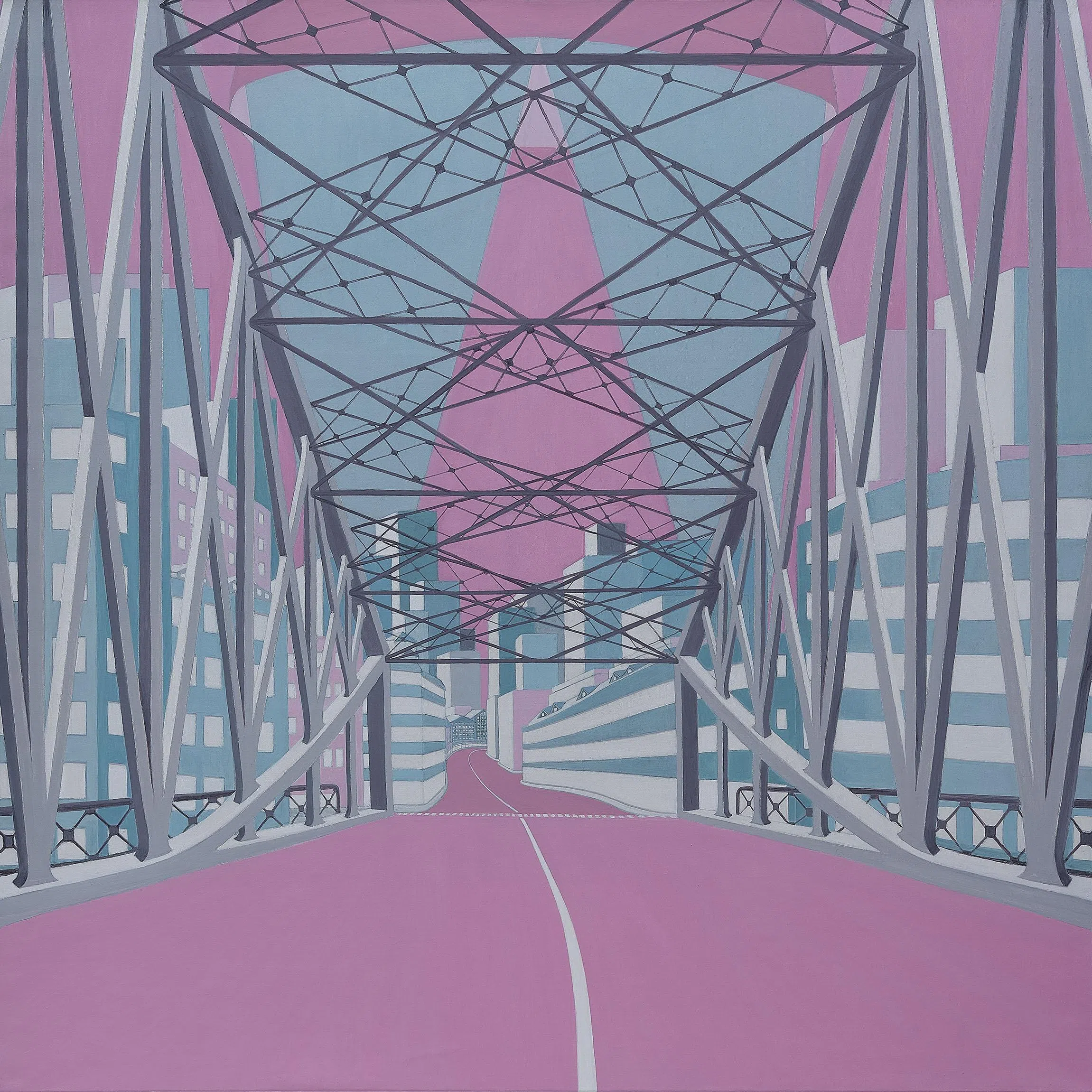 金宇澄画笔下的上海，盘根错节，始终被遮盖、被藏匿，难以看透。（金宇澄提供）