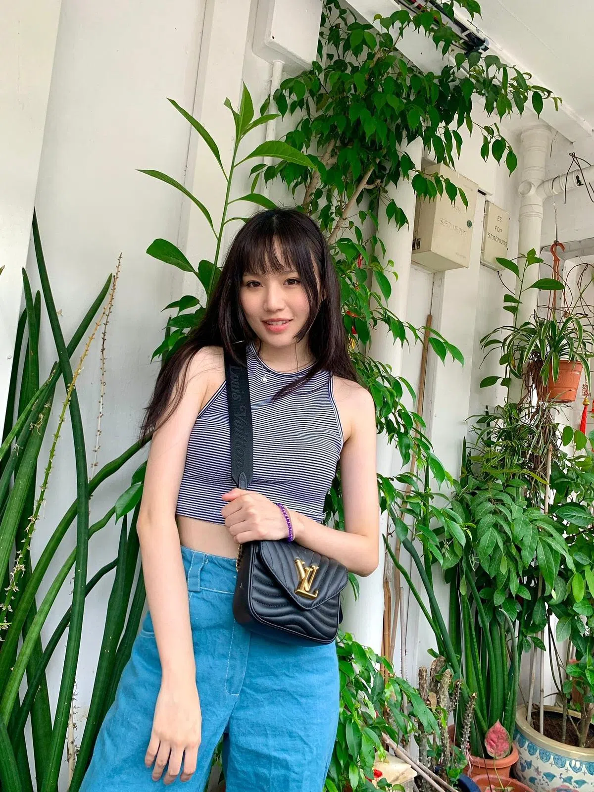 今年回新过年无须隔离，文慧如心情特别轻松。（受访者提供）