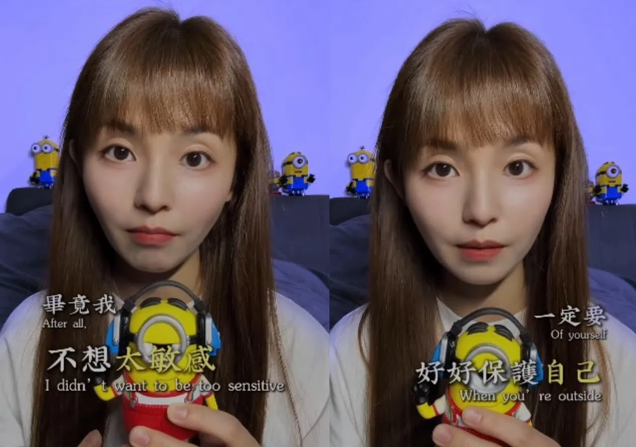 曾晓晴呼吁女生若遭遇性骚，不应该姑息而该立即跟对方对质。（取自曾晓晴IG）