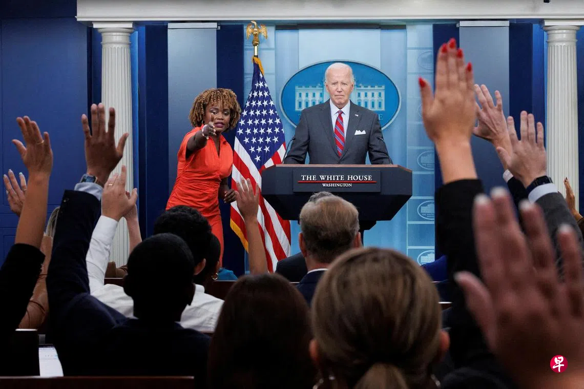 拜登没信心总统选举能和平进行| 联合早报