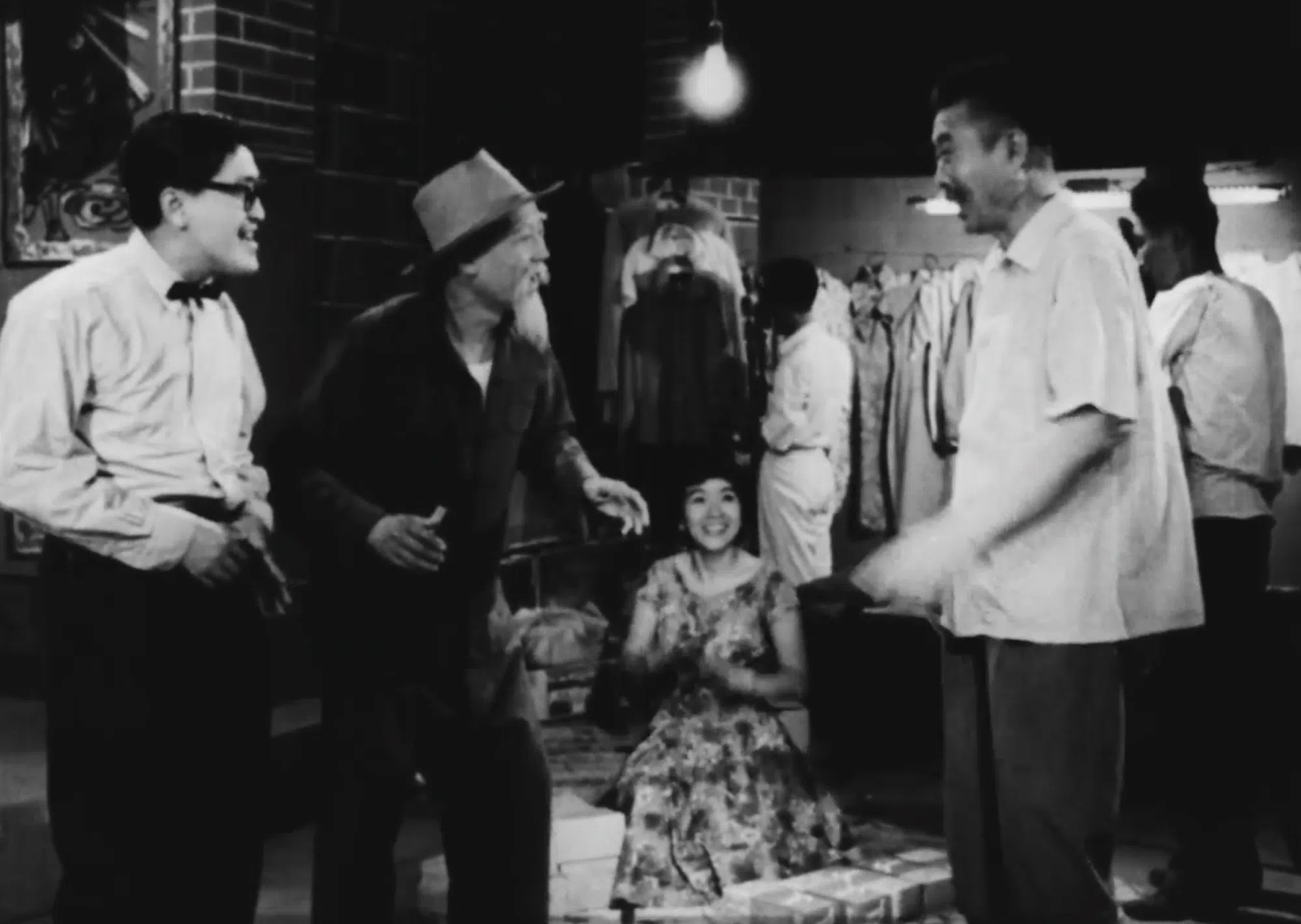 1962年由白克执导的台语片《龙山寺之恋》剧照。（取自TFAI官网）