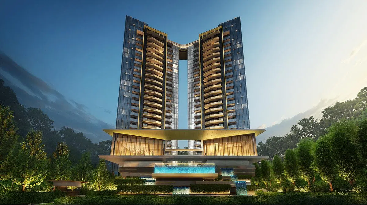 PERFECT TEN由国际知名的DP Architects设计。（图/PERFECT TEN提供）