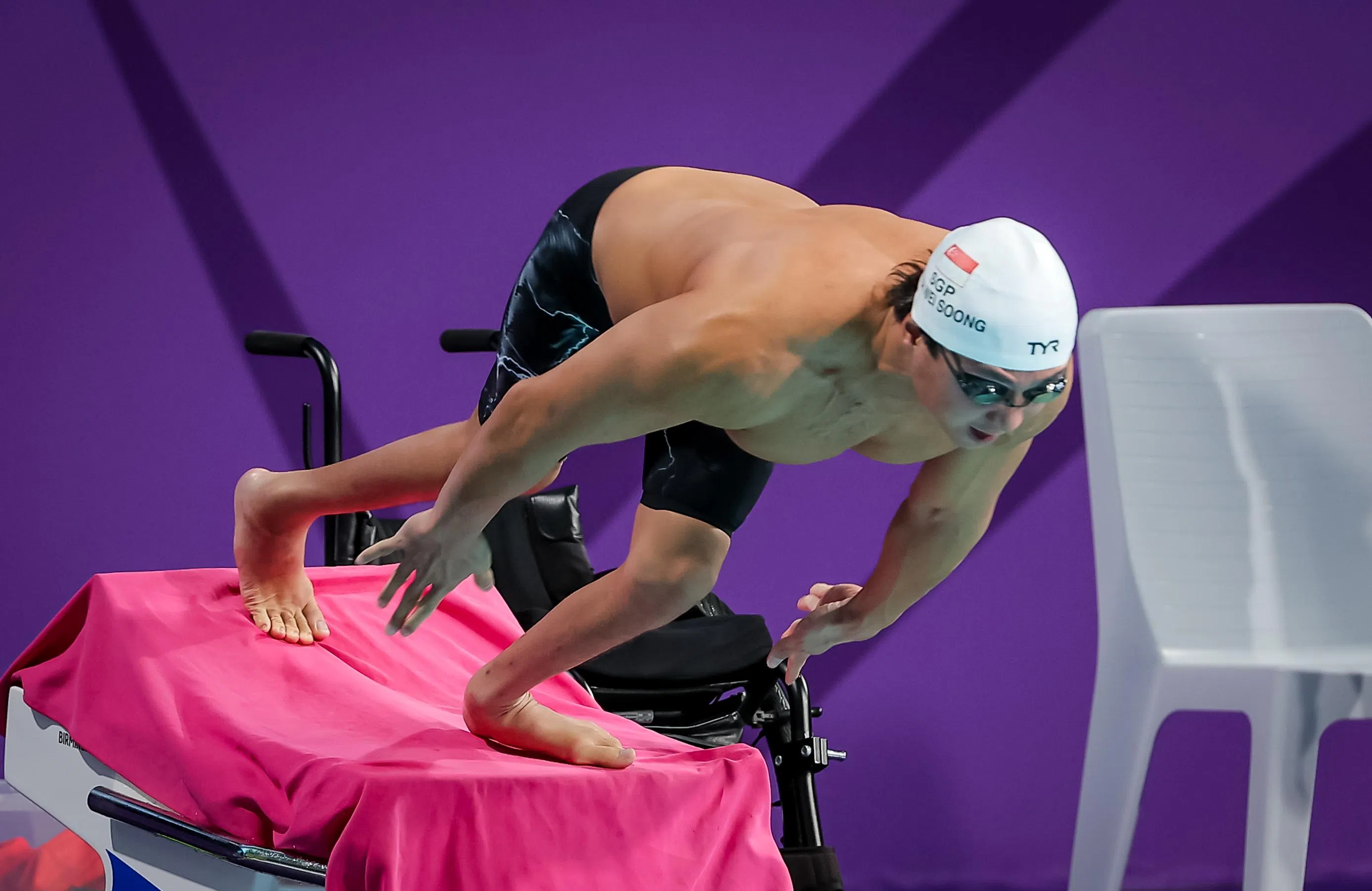 杜维崧在日本训练，无法出席领奖。（档案照片）