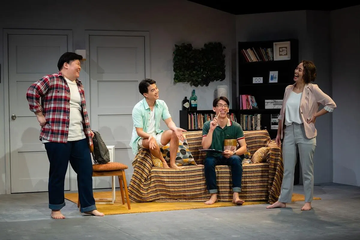 林汀文的剧作《伪装直人》去年首演，轰动一时。（主办单位提供照片）