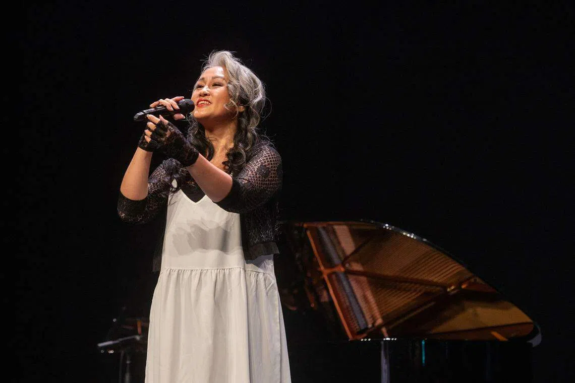 消失乐坛近20年的马来西亚歌手必爱，担任表演和揭奖嘉宾。（Freshmusic提供）