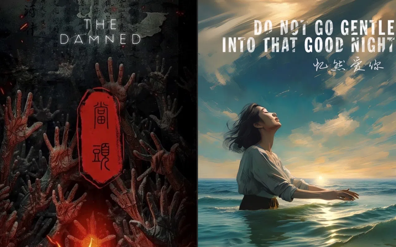 另外两部入选的新加坡电影提案是郑鸿坤和颜嘉良编剧的恐怖故事《当头》（左图），以及邓康生和杨织綨的奇幻作品《忆然爱你》。（IMDA提供）