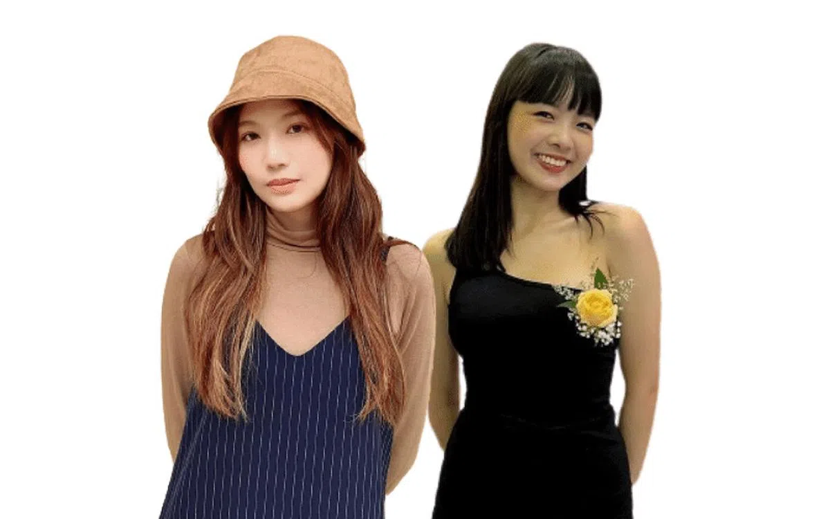 歌手文慧如（左）也是童星出身。林咏谊唯一的梦想是当演员。（取自艺人IG）