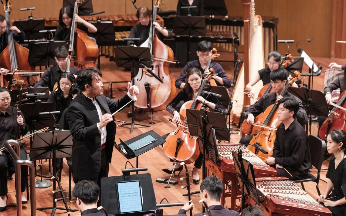 《聚3.0》汇聚历届新加坡国家青年华乐团的优秀团员，再次燃烧他们对华乐的热忱。（图/新加坡华族文化中心提供）