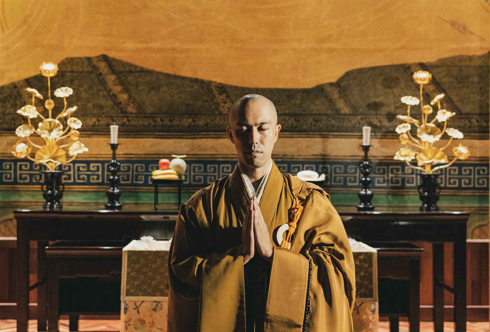 药师寺宽邦是日本海禅寺的第16代副住持，也是一名音乐人。（MUGEN Creations提供）