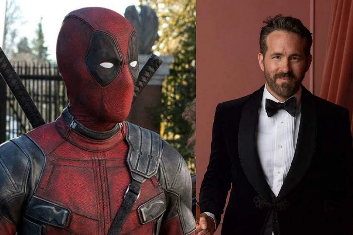 Ryan Renolds主演的《Deadpool 3》传出停拍消息。（取自互联网和艺人IG）