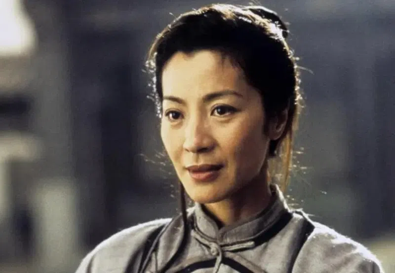 杨紫琼在《卧虎藏龙》里除了秀功夫，也展现演技。（互联网）