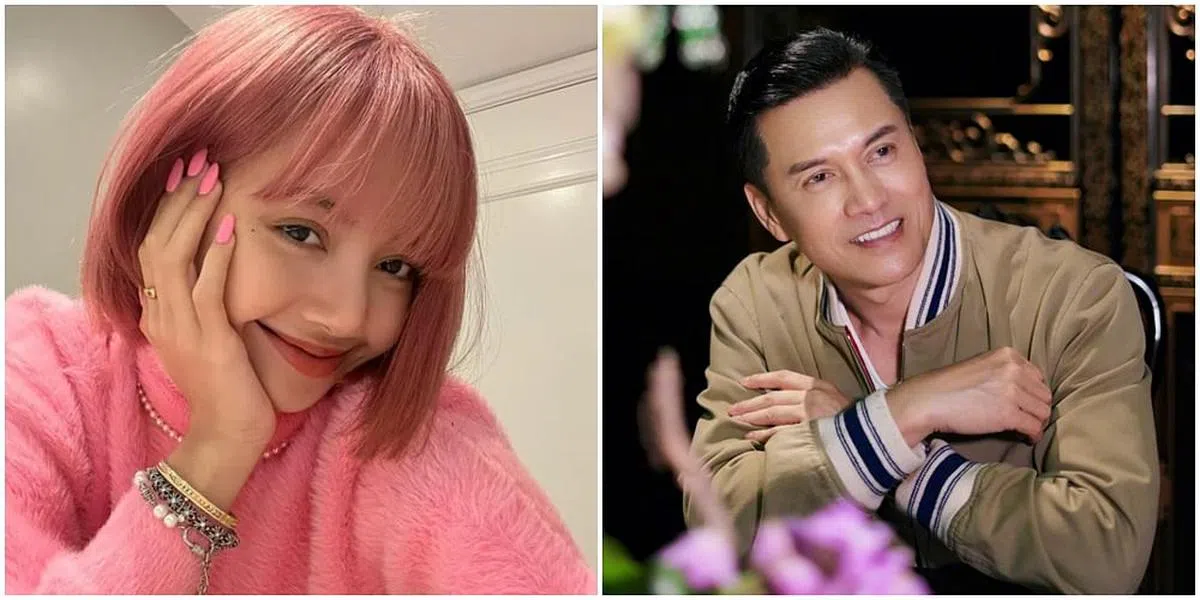 Lisa（左）与吕良伟都曾因投资而遭诈骗。（图/IG、微博）