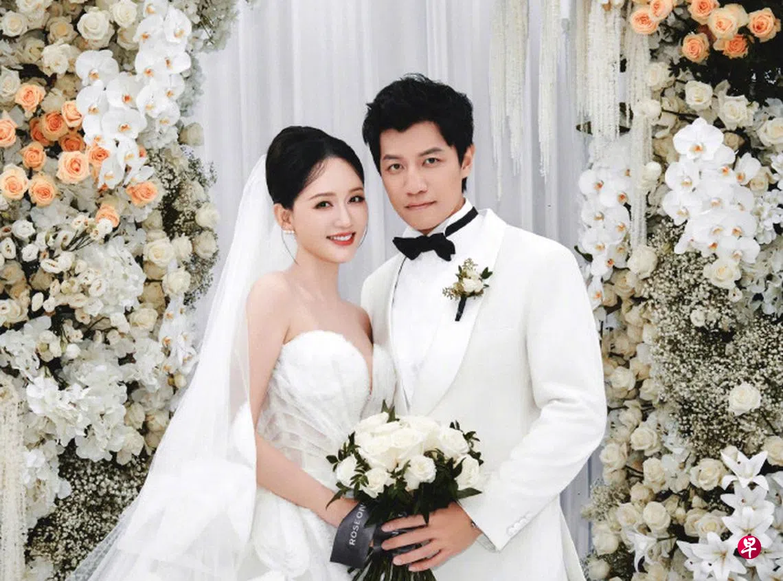 45岁陈乔恩出嫁哭谢上天为她特别订制的老公| 联合早报
