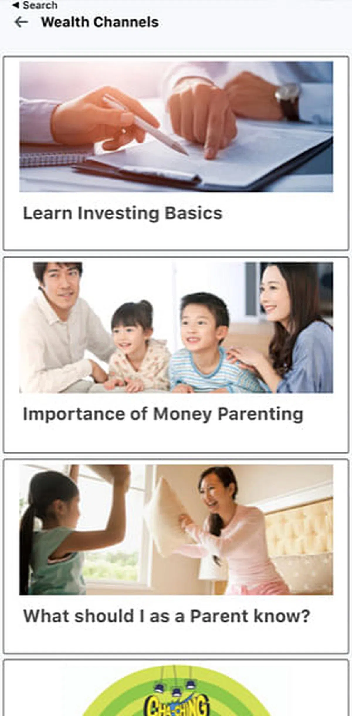 “Wealth Channels”提供关于投资的文章。(图/PULSE提供)