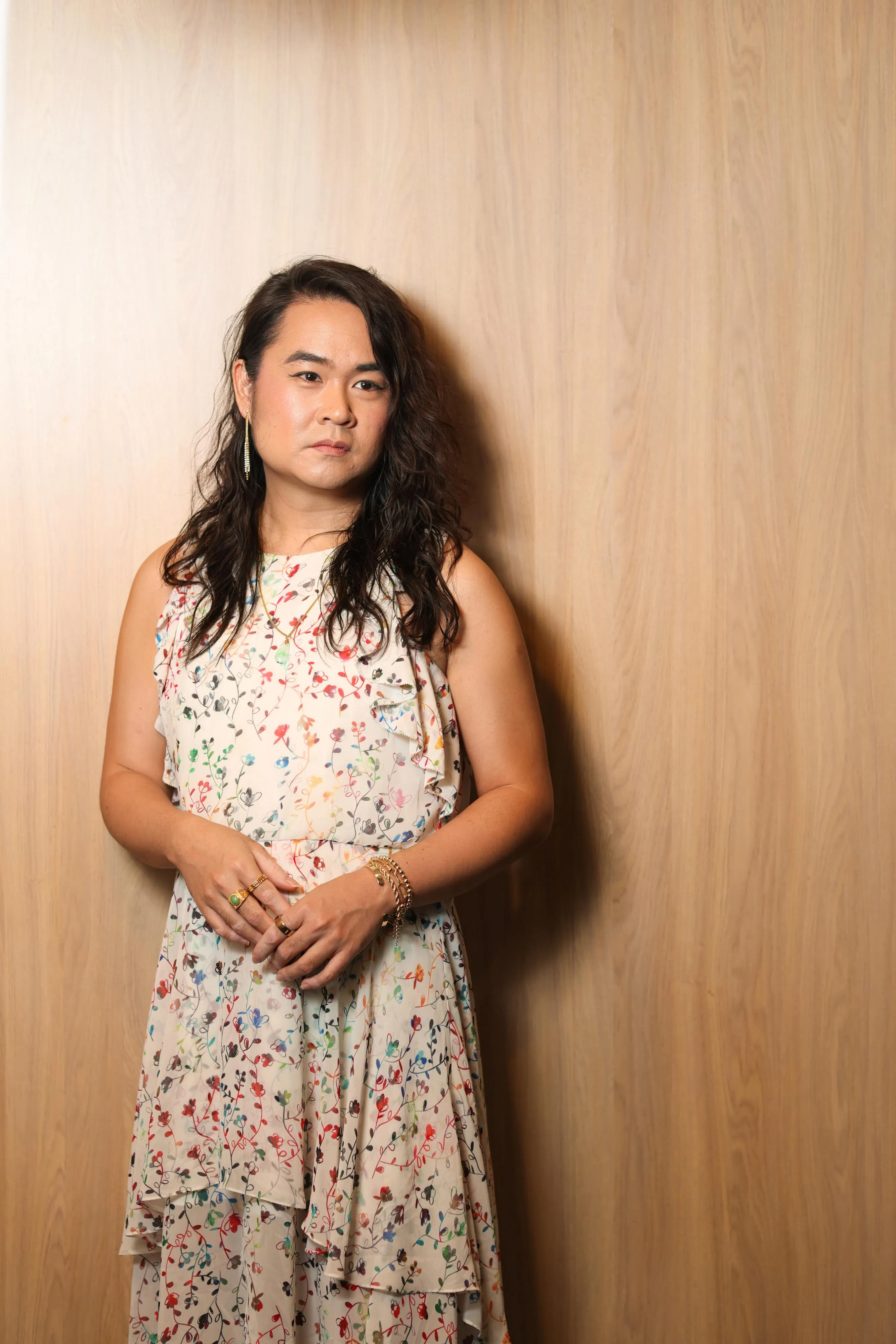 黄智阳勇敢以自己最真实的面貌示人。（白艳琳摄）