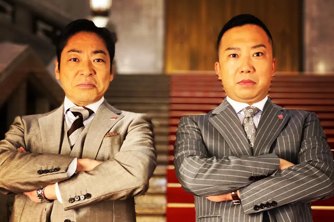 香川照之（左）与市川猿之助是堂兄弟。（互联网）