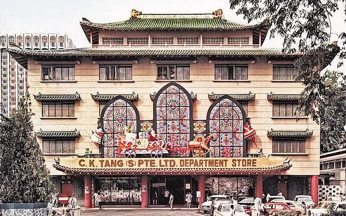 诗家董1980年代建造的商场，已成乌节路地标之一。（图/受访者提供）