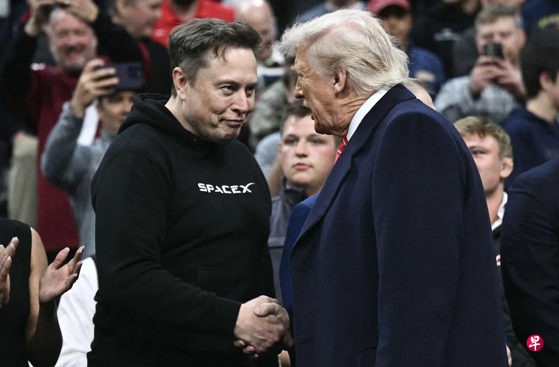特朗普谈与马斯克关系破裂：没事一切顺利| 联合早报