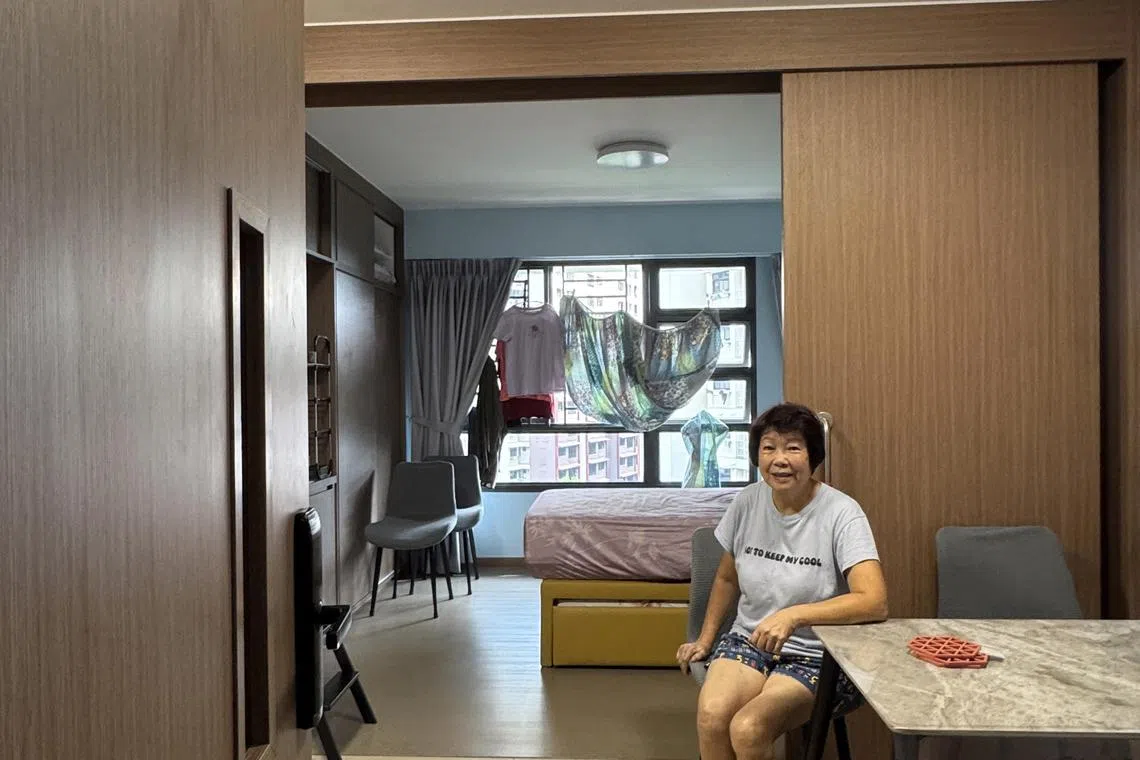 居民于11月起陆续搬进新居，估计有约三成的单位已经有人入住或正在装修。（邝启聪摄）