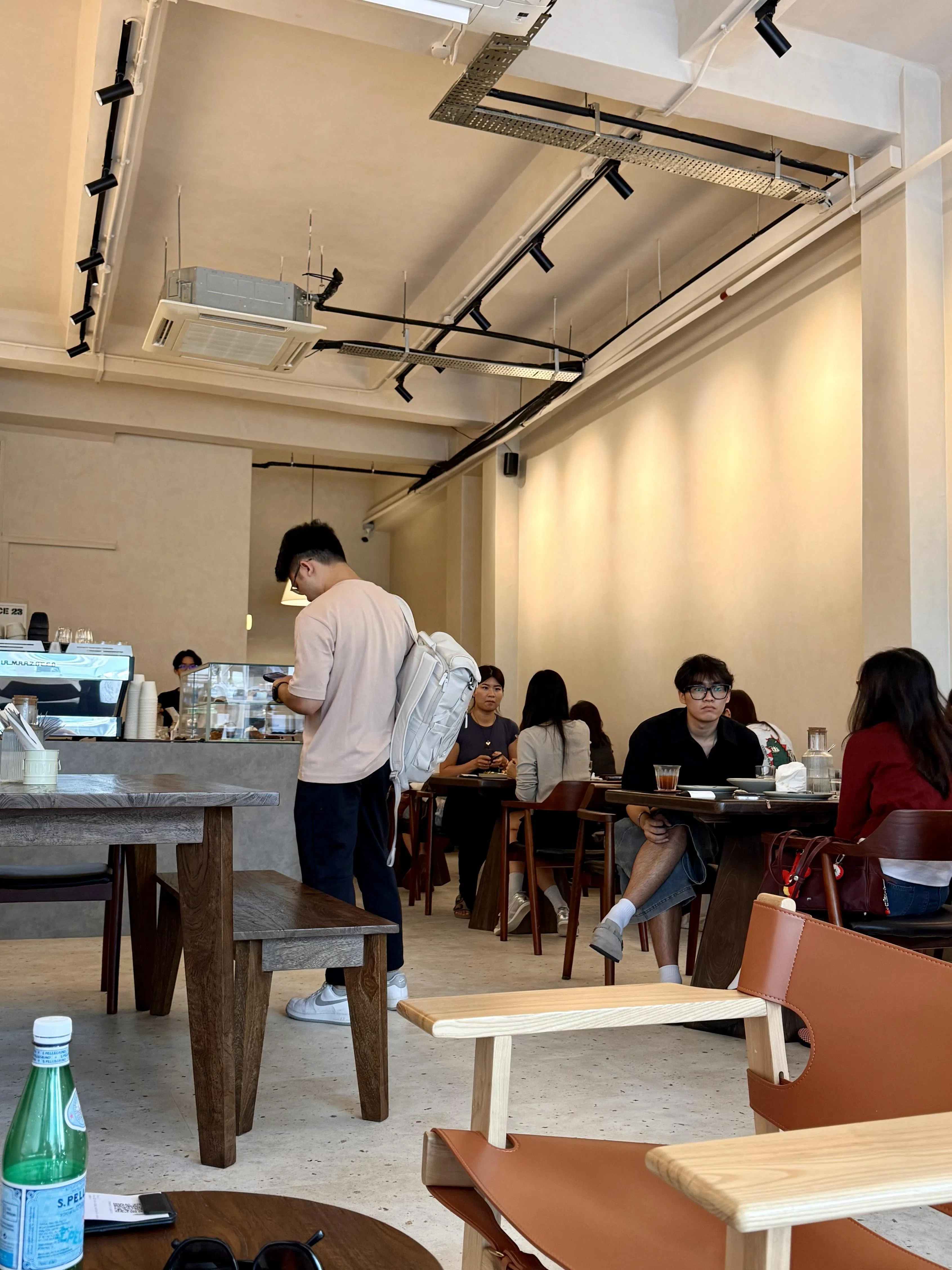 Space 23不仅适合喝咖啡放松，也提供多种早午餐选择。（叶晓虹摄）