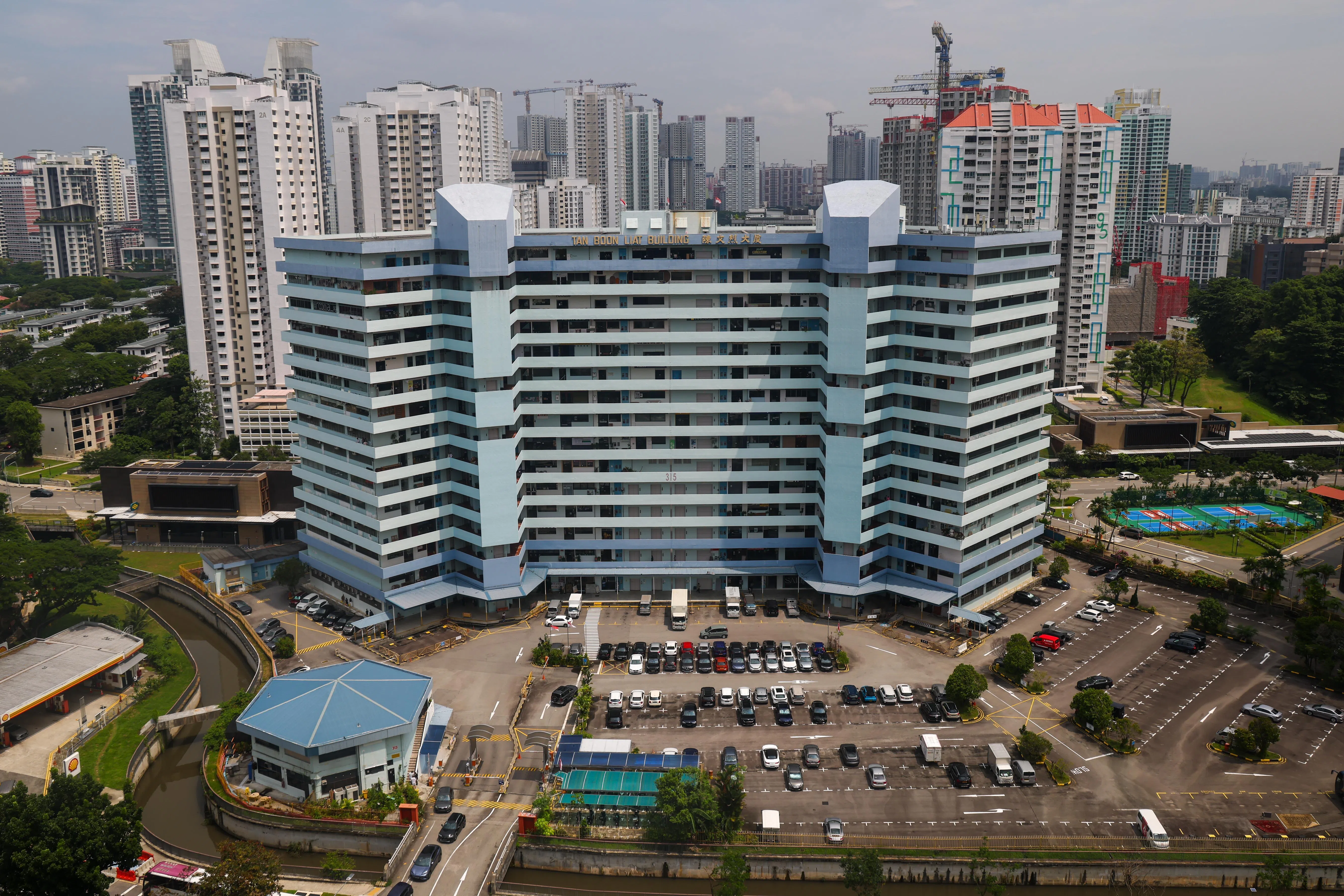 陈文烈大厦作为欧南园地区少有的永久地契项目，又可重新发展成超过900个单位的大型项目，预料它推出时会备受市场关注。（林明顺摄）