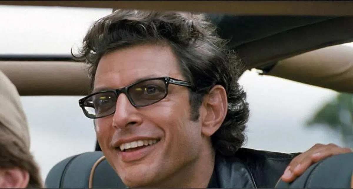 杰夫戈德布拉姆在1993年《侏罗纪公园》演出数学家。（互联网）