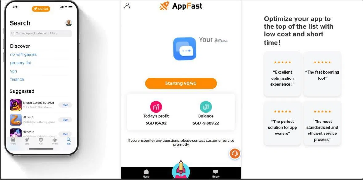 受害者以为通过完成网络问卷可以赚取佣金，在完成问卷之前，骗子会要求受害者先支付一笔预付款。随着预付款金额不断增加，受害者无法继续完成问卷，无法提取佣金时才发现自己上当了。（新加坡警察部队提供）
