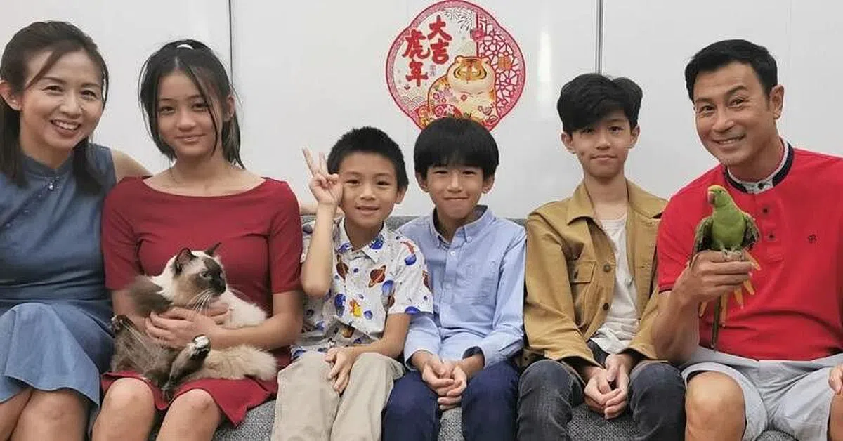 林明伦全家福。（受访者提供） 