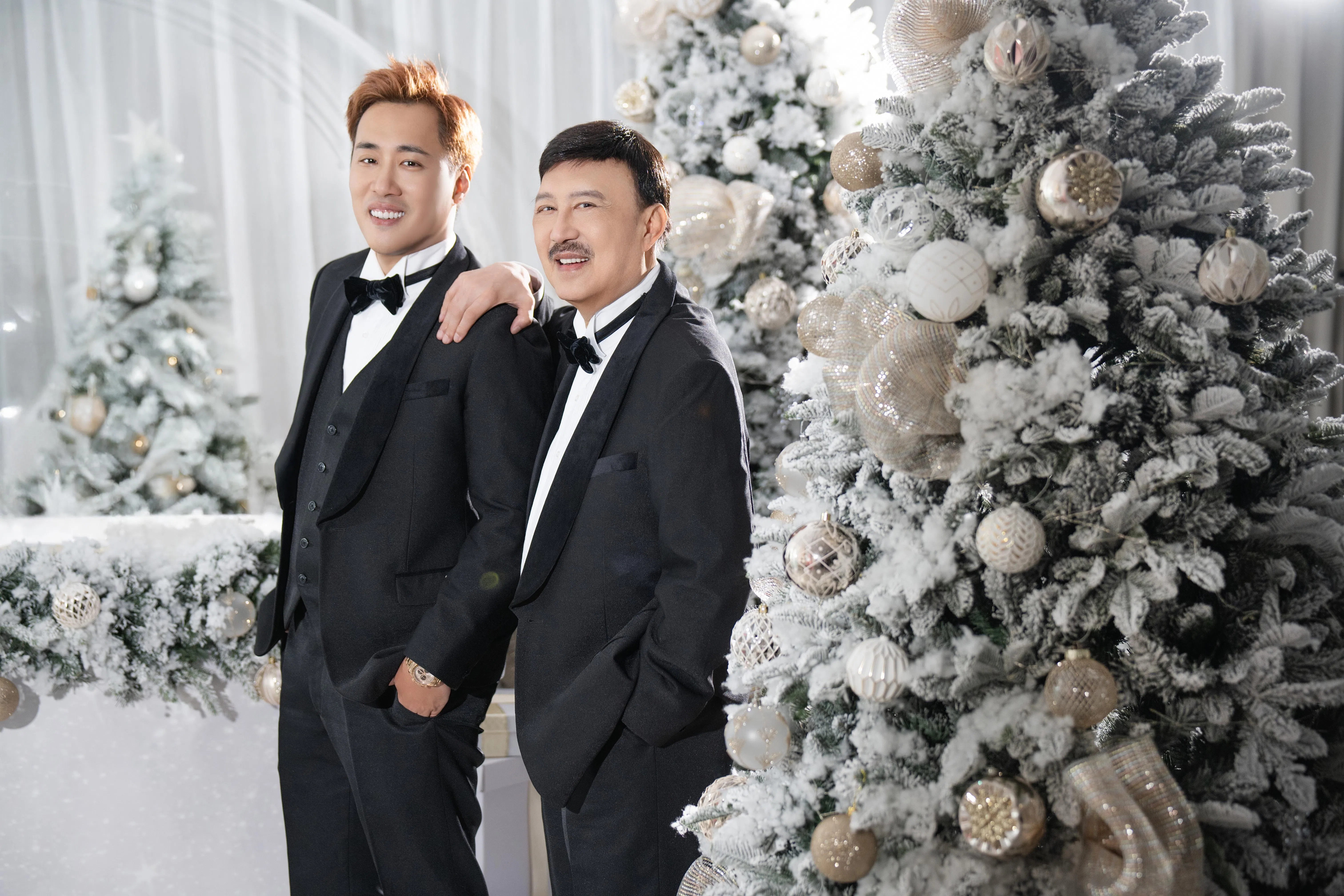 余天儿子余祥铨（左）将首次登上滨海艺术中心的舞台。（创时代提供）